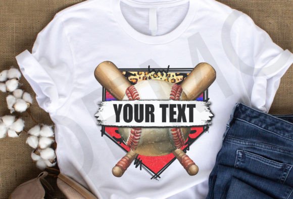 Custom Baseball Sublimation Design: A Graphics Asset for T-Shirt Designs