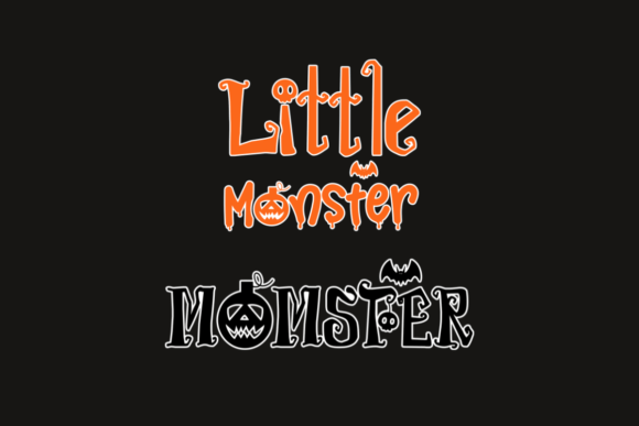 Mom Halloween, Little Monster Graphics for Crafts & Content Creators