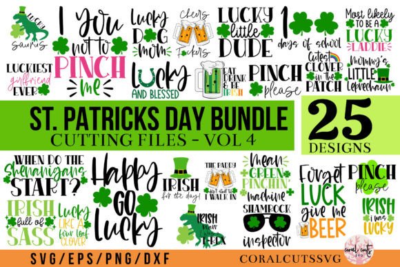 St Patricks Day Cute SVG Bundle for Website & Editorial Design