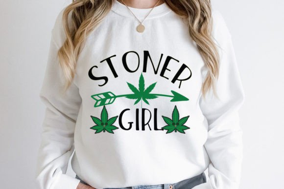 Stoner Girl Graphics for T-Shirt Designs and More