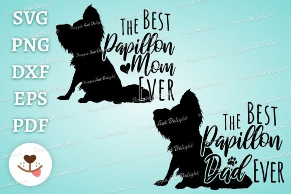 The Best Papillon Mom Dad Ever Graphics and Crafts Review