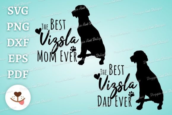 The Best Vizsla Mom Dad Ever Graphics and Crafts Review